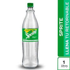 Sprite de 1litro retornable