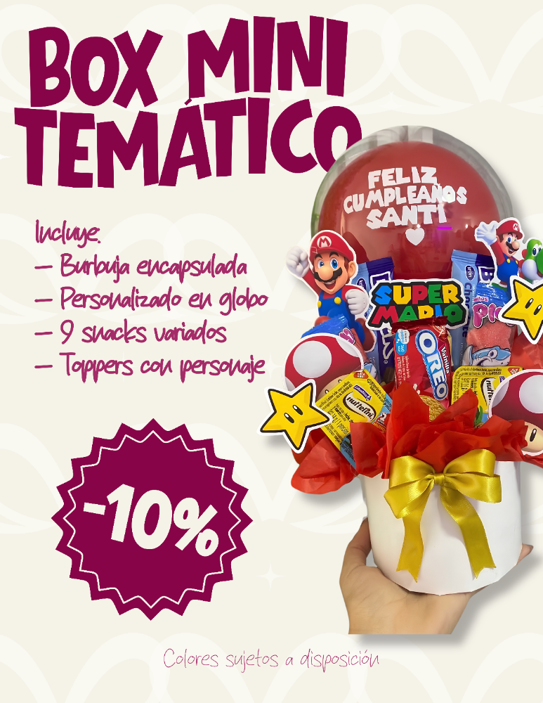 Box Mini Temático