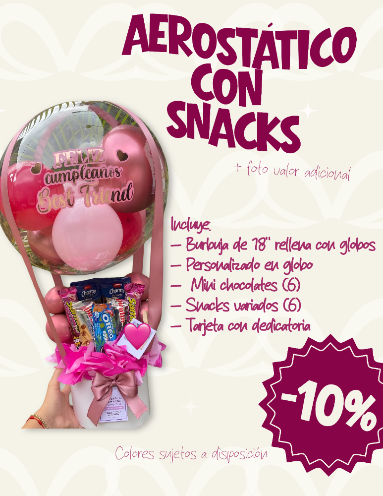 Aerostático Snacks