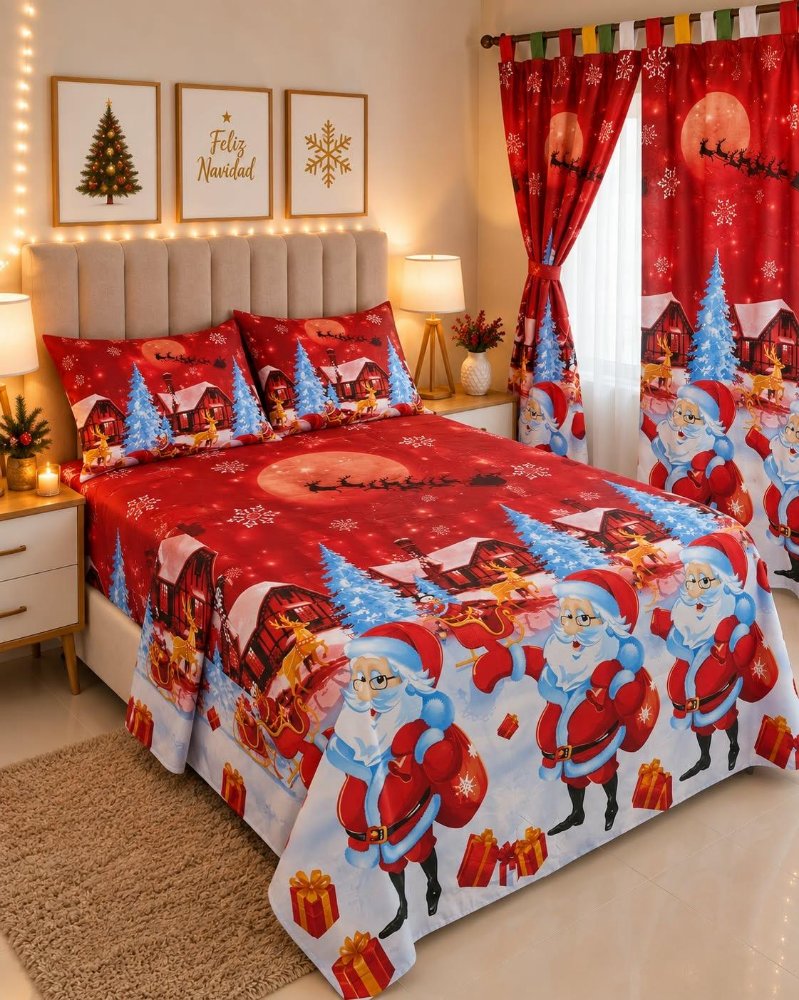 Sabanas con Cortina Navd 140x190