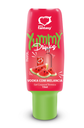 Yummy Drinks 15ml - Vodka com Melancia