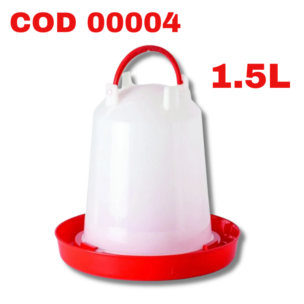 00004 - Bebedor de pollo 1,5 L