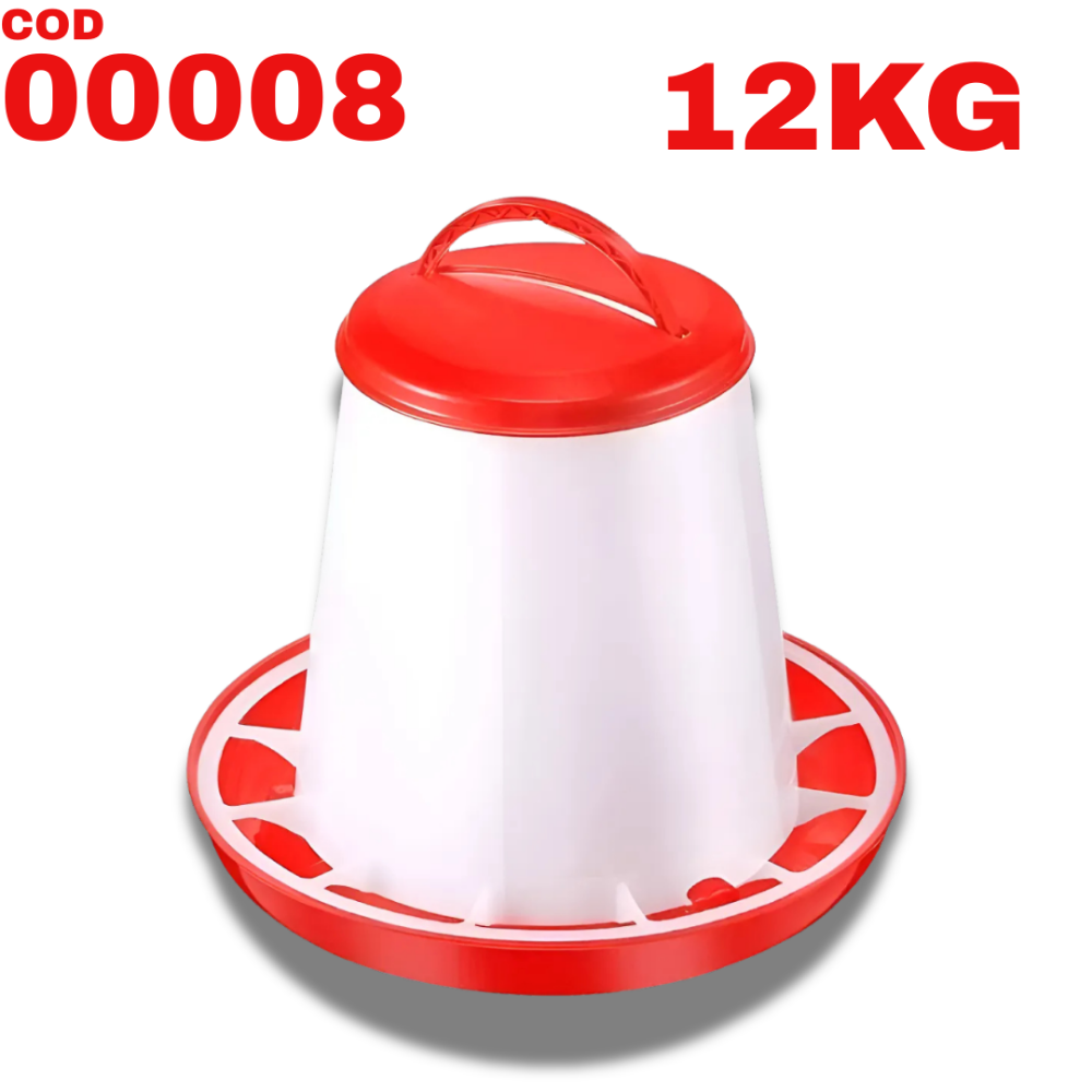 00008 - Comedero para pollo 12 kg