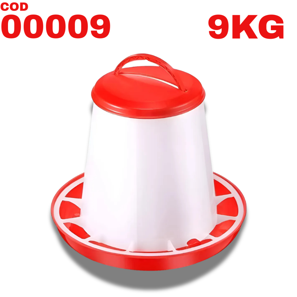 00009 - Comedero para pollo 9 kg