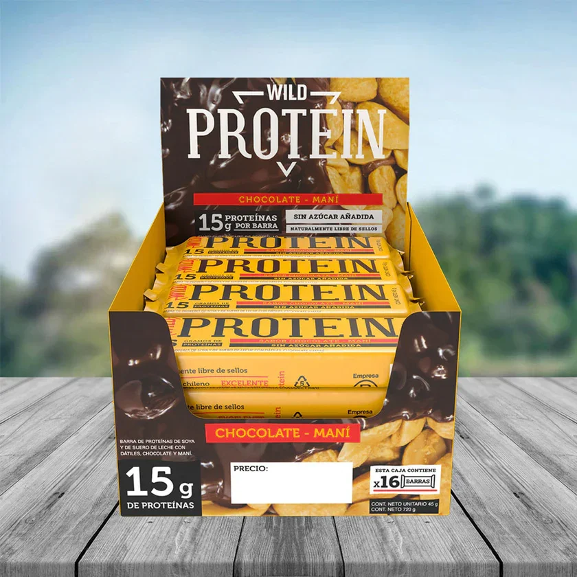 Caja 16 Unidades Wild Protein