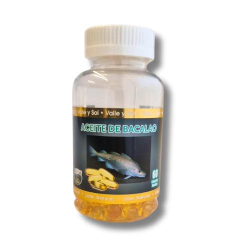 Aceite de Bacalao 60 Capsulas