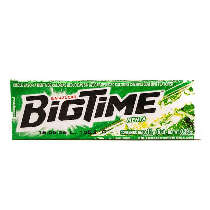 BigTime Menta Sin Azucar