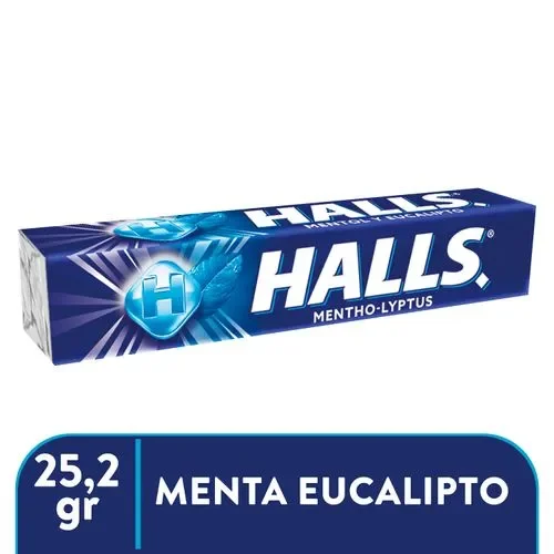 halls menta y eucalopto 25,2g