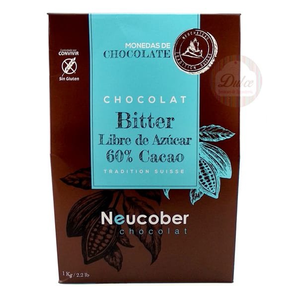 Chocolate Bitter Neucober 60% Cacao 1kg