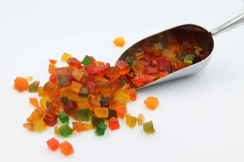 Fruta confitada kilo