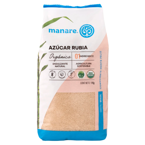 Azucar Rubia Manare organica