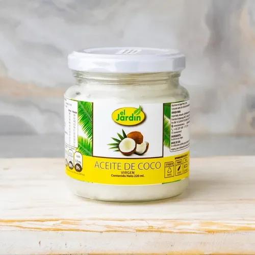Aceite de coco 220ml El jardin