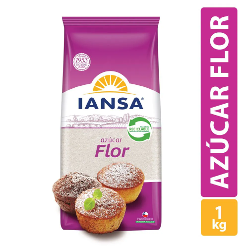 Azúcar Flor Iansa Kilo