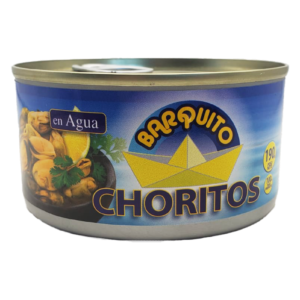 Choritos en agua