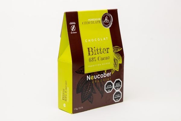 Chocolate Bitter Neucober 63% Cacao 1kg