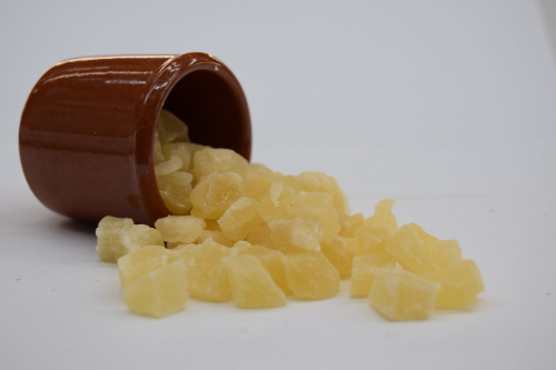 Piña Deshidratada en Cubitos 60grs