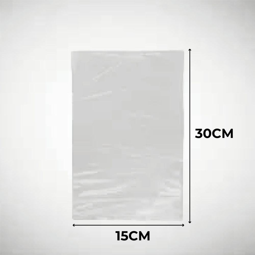 Bolsa Plastico 15x30cm (100 bolsas)