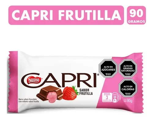 Capri Frutilla 90grs