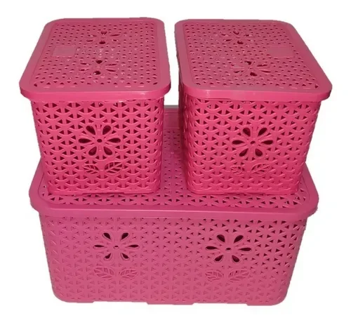 CAJA ORGANIZADORA FLORAL