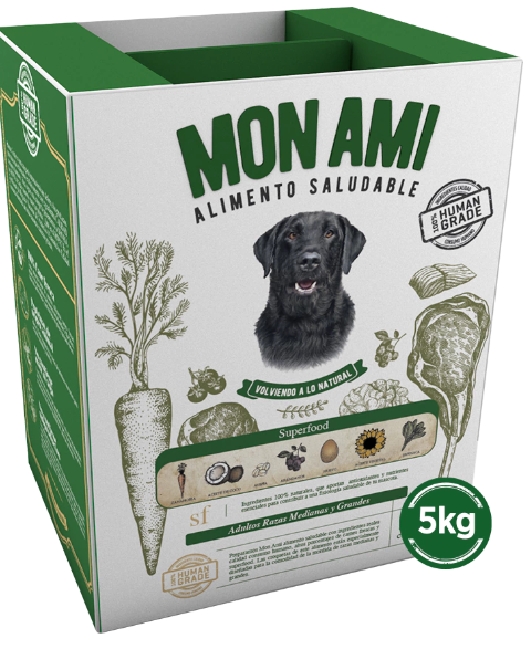 Mon Ami Human Grade Razas MyG 5 Kg.