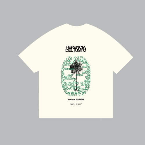 Camiseta palmera Oversize talla S