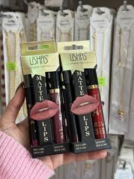 Set de labial con delineador Ushas