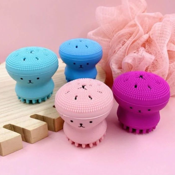 Pulpo exfoliante facial