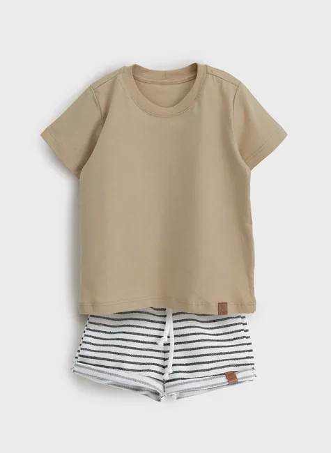 Conjunto Essential Unissex - AMÊNDOA