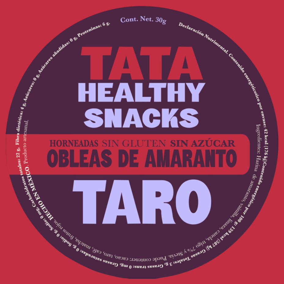 Obleas de Amaranto Taro 30gr