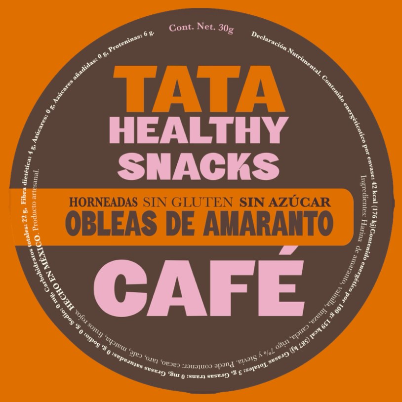 Obleas de Amaranto Café 30gr
