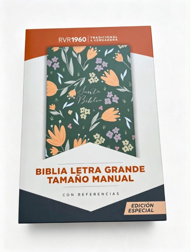 Biblia Reina valera simil verde