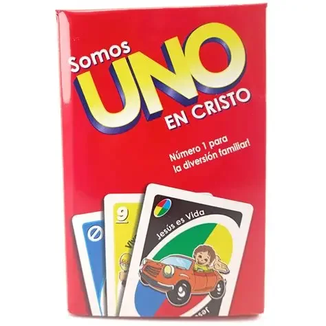 Juego UNO en cristo
