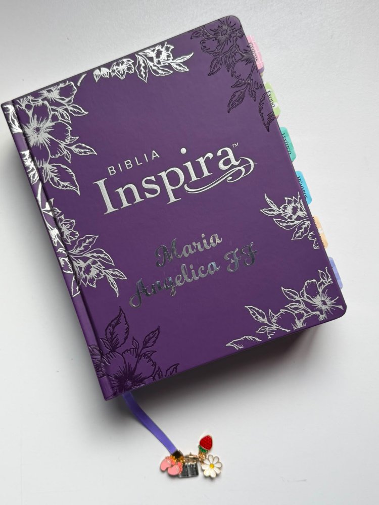 Biblia Inspira Tapa Dura Morada