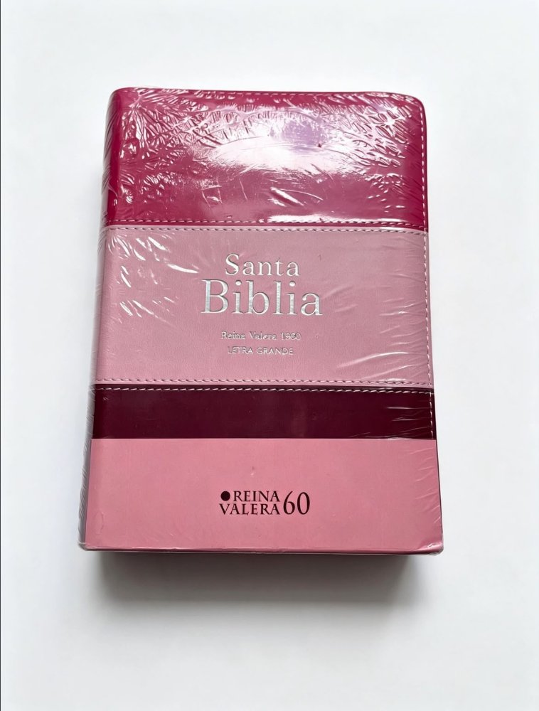 Biblia letra grande compacta tricolor