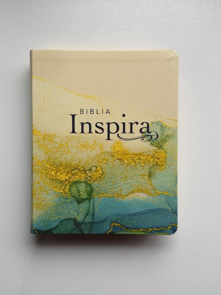 Biblia inspira Verde Turquesa