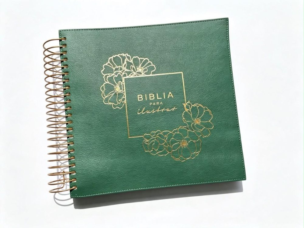 Biblia para Ilustrar verde