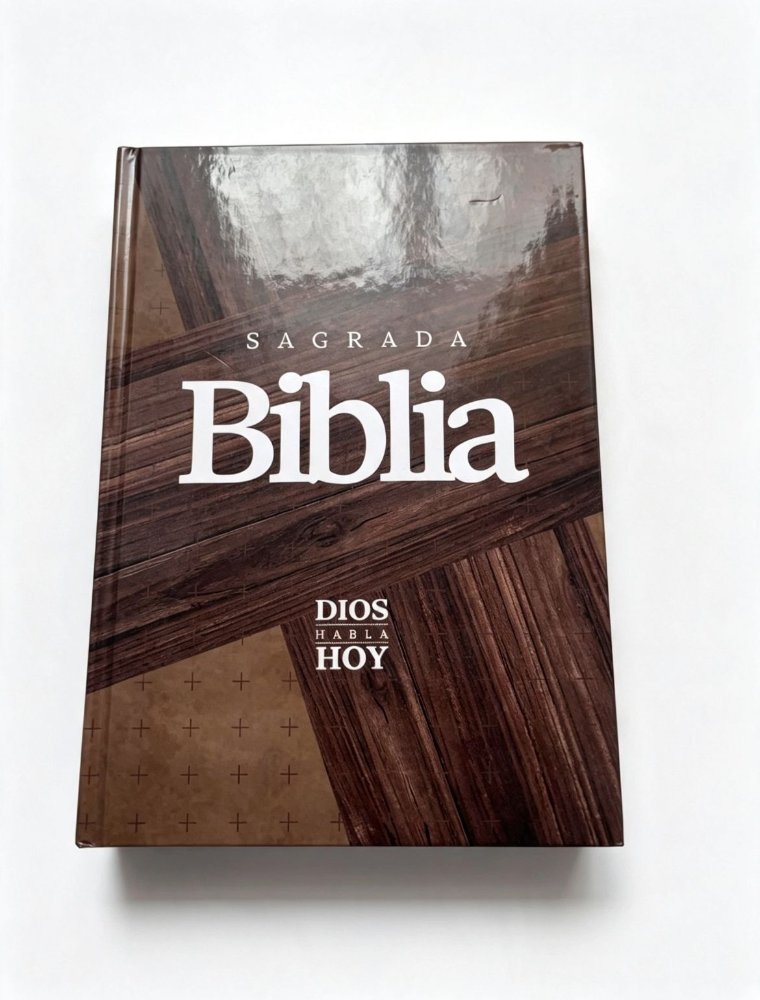 Biblia Catolica tapa dura café