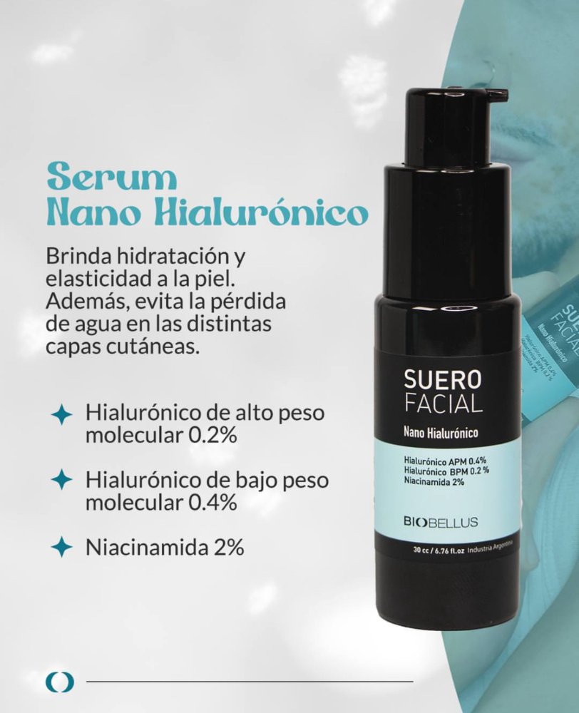 Biobellus Suero facias Nano hialuronico x 30ml