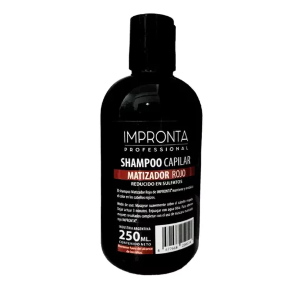 Impronta. Matizador Rojo Shampoo x 250ml