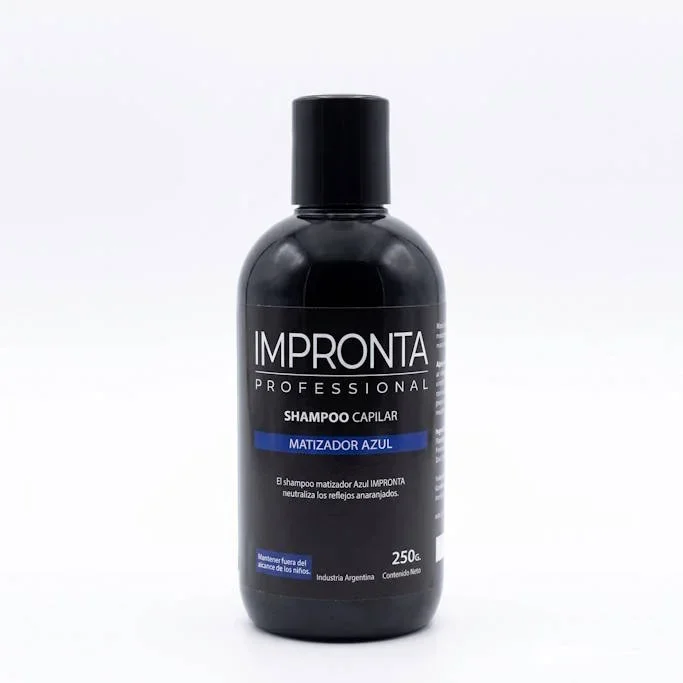 Impronta. Matizador azul Shampoo x 250ml.