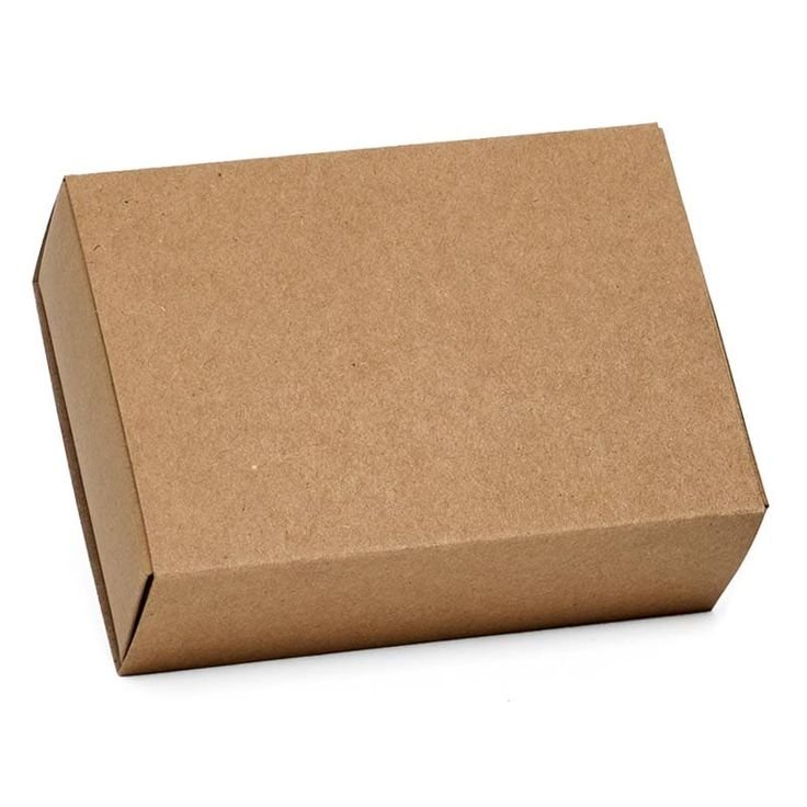 Caja Craft rectangular fina