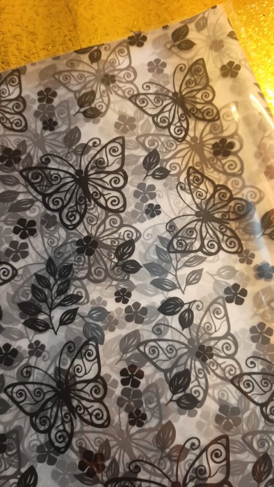 Papel Coreano transparente mariposa