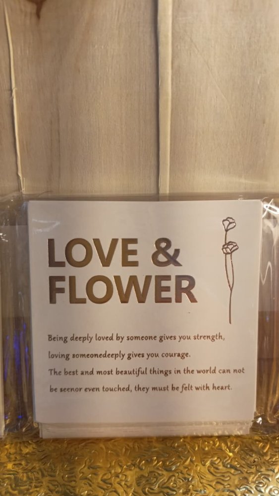 tarjeta Amor foil