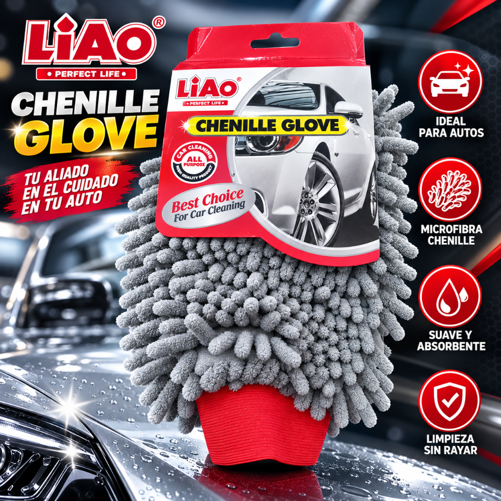 Guante chenille liao