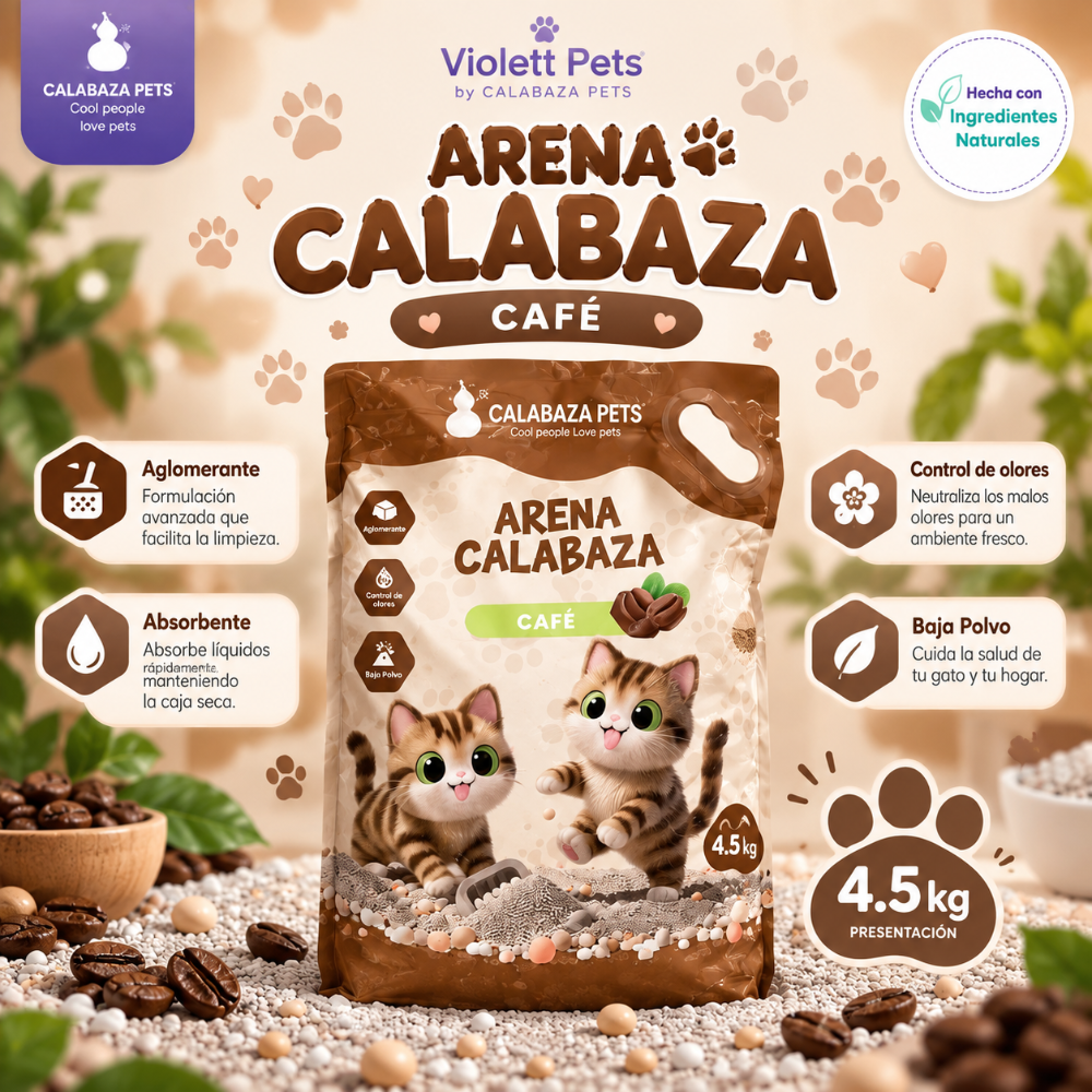 arena calabaza cafe 4.5kilos