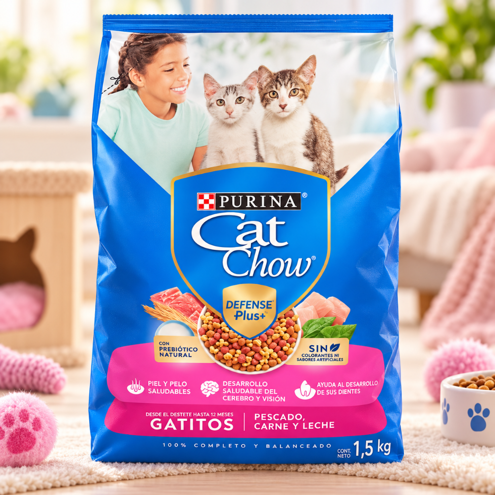 Cat Chow gatitos 1,5kg