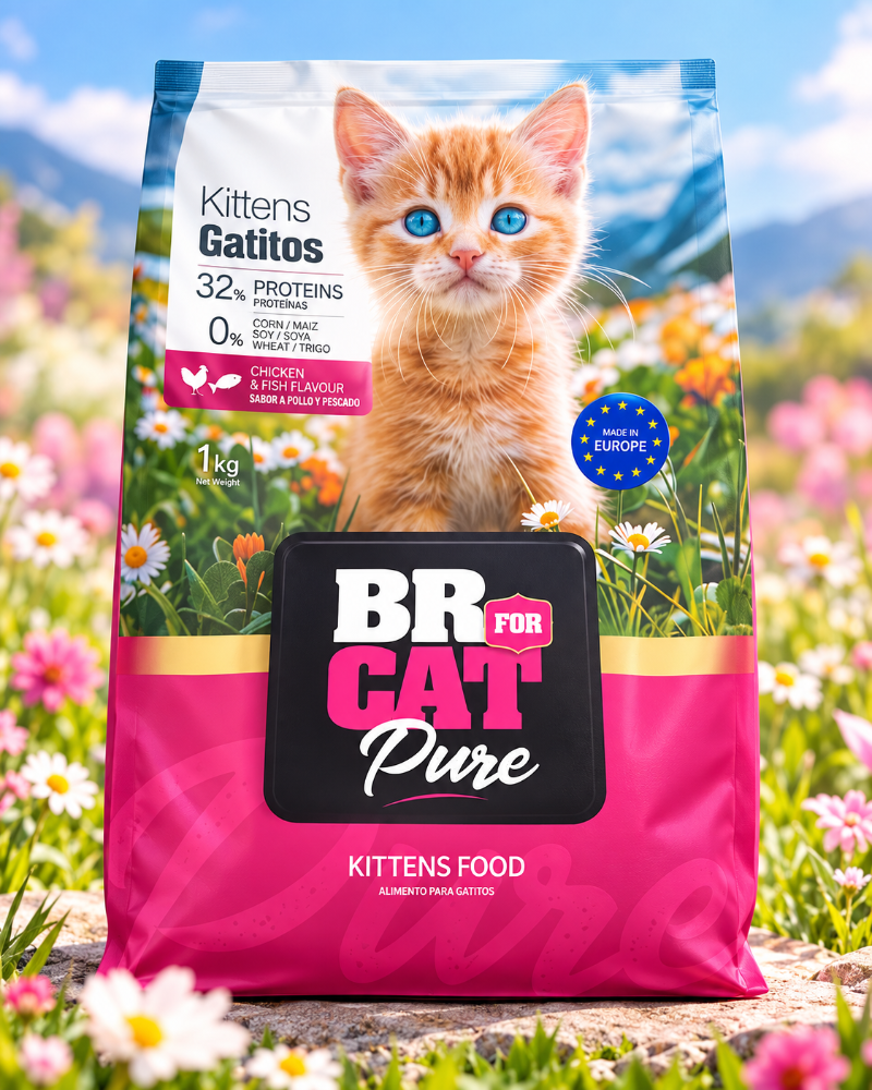 BR FOT CAT Pure Gatitos 1kg