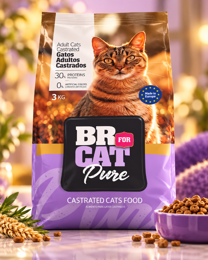 BR for CAT gatos adultos castrados 3kilos