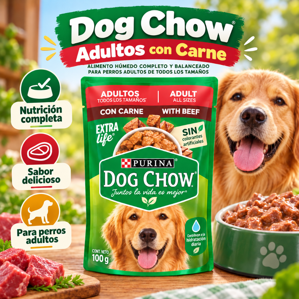 Dog Chow carne100g