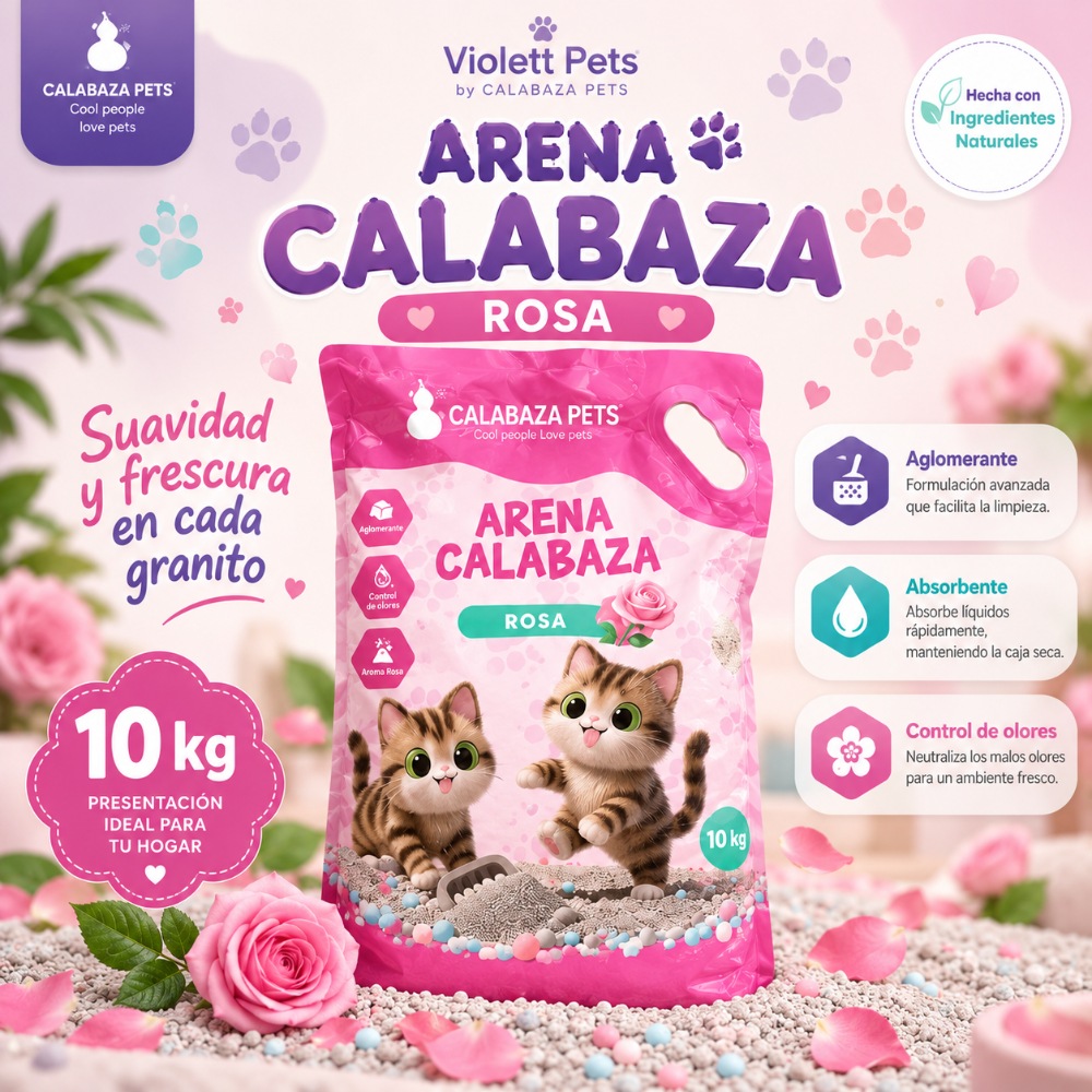 Arena Calabaza rosa
